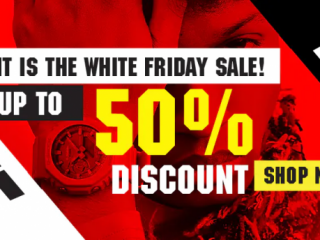 Up to 50% Off on CASIO Watches on White Friday 2022
