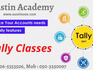 Tally Classes in Sharjah with Great Offer 0503250097
