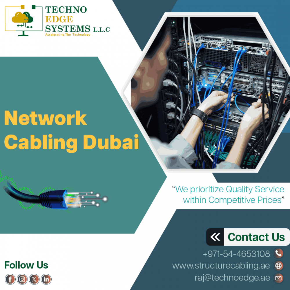 Network Cabling Installation Company in Dubai, UAE, Dubai