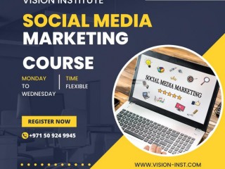 Social Media Marketing at vision institute CALL 0509249945 SHARJAH