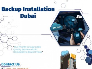 How Does Backup Installation Dubai Safeguard Your Information?