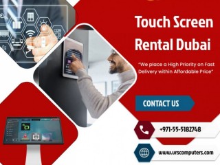 Touchscreen Kiosk Hire for Meetings in UAE