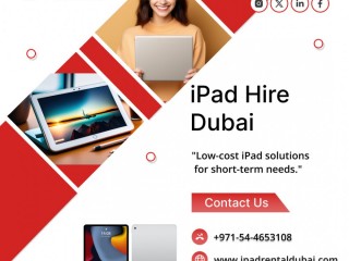 Why Consider iPad Hire Dubai for Interactive Exhibits?