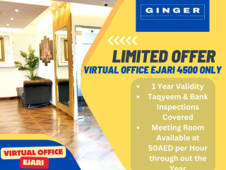!Limited Offer! Virtual Office Ejari for Only AED 4500 per Year