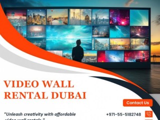 LED Wall Rentals at Affordable Cost in UAE