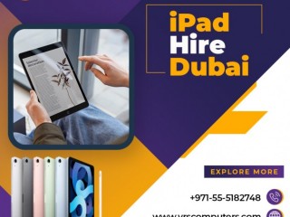 IPad Pro Rental Services for Events in UAE