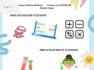 Tuition classes for grades 3 to 6 on Maths and Science