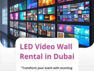 Hire Seamless Video Wall Rentals in UAE