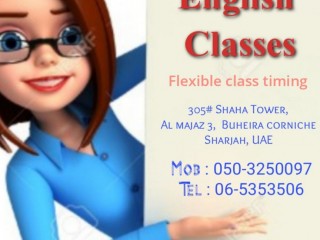 Spoken English Classes in Sharjah. Call 0509249945