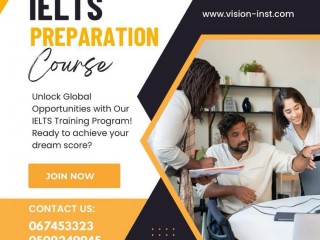 IELTS Coaching at Vision Institute.